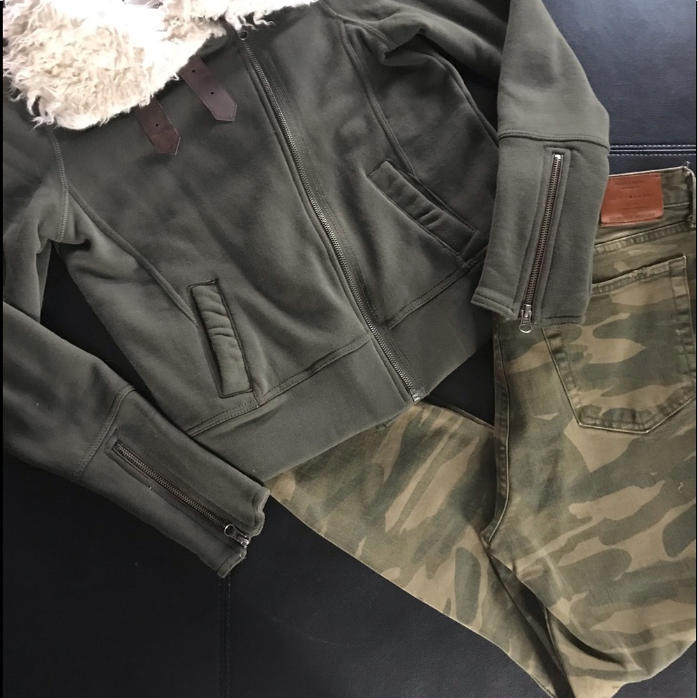 Lucky Brand Camo Jeans 12/31 Bridgette Crop